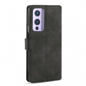 Folio-hoesje voor OnePlus 9 Anti-fall Dg Ming Retro Stijl