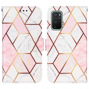 Folio-hoesje voor OnePlus 9 Chique Geometrie