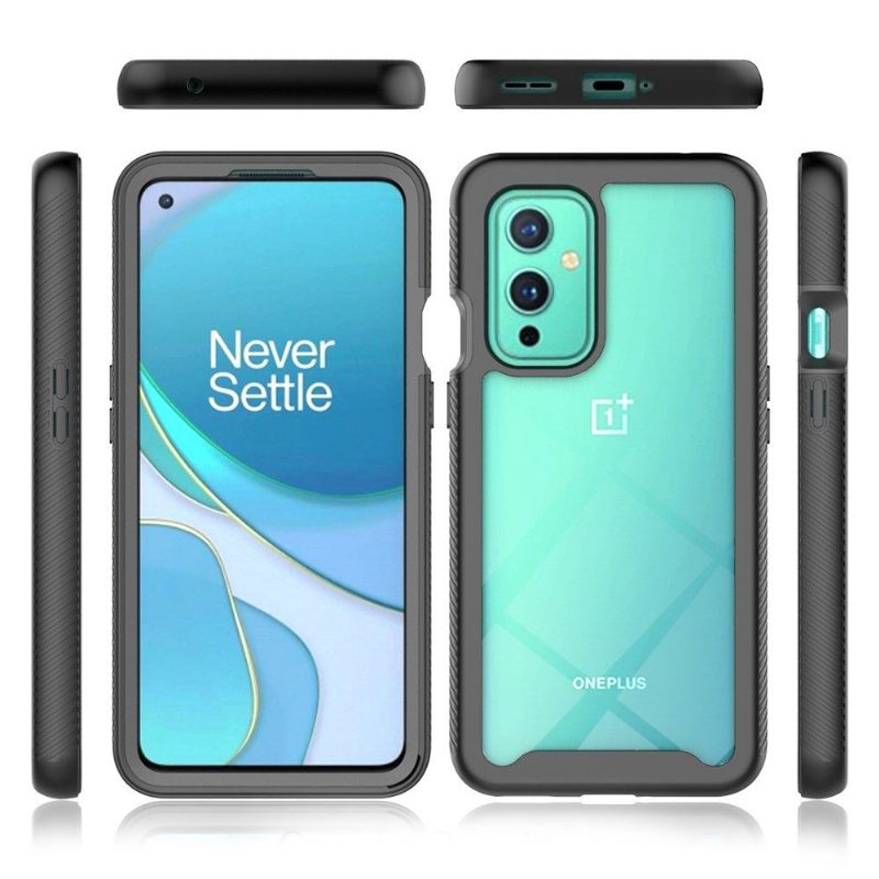 Hoesje voor OnePlus 9 Hybrid Clear Back Schokbestendig