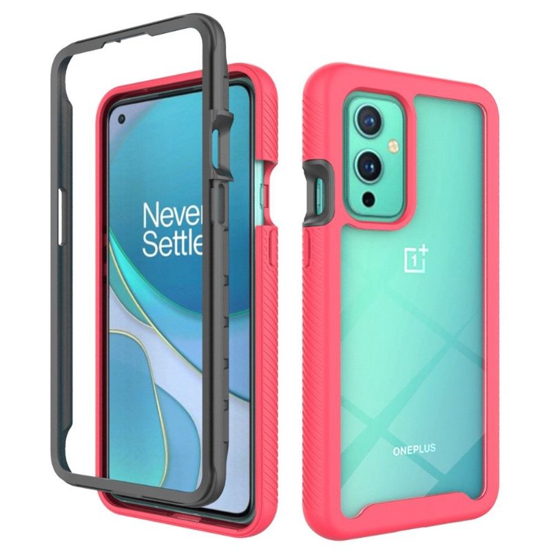 Hoesje voor OnePlus 9 Hybrid Clear Back Schokbestendig