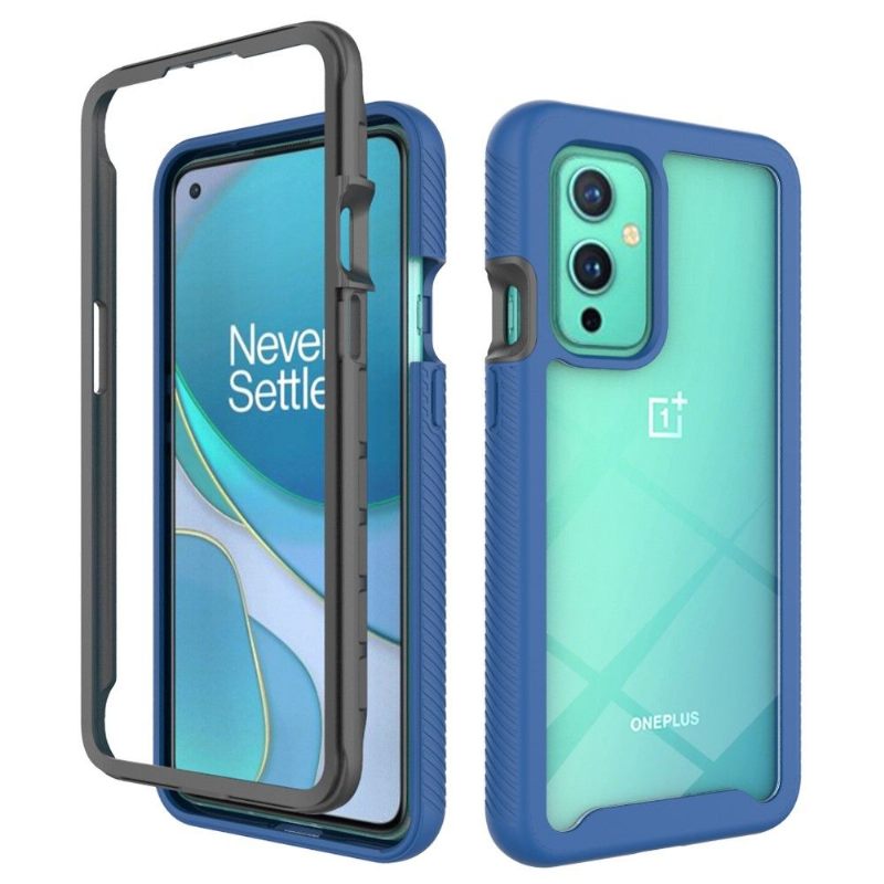 Hoesje voor OnePlus 9 Hybrid Clear Back Schokbestendig