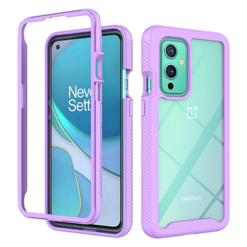 Hoesje voor OnePlus 9 Hybrid Clear Back Schokbestendig