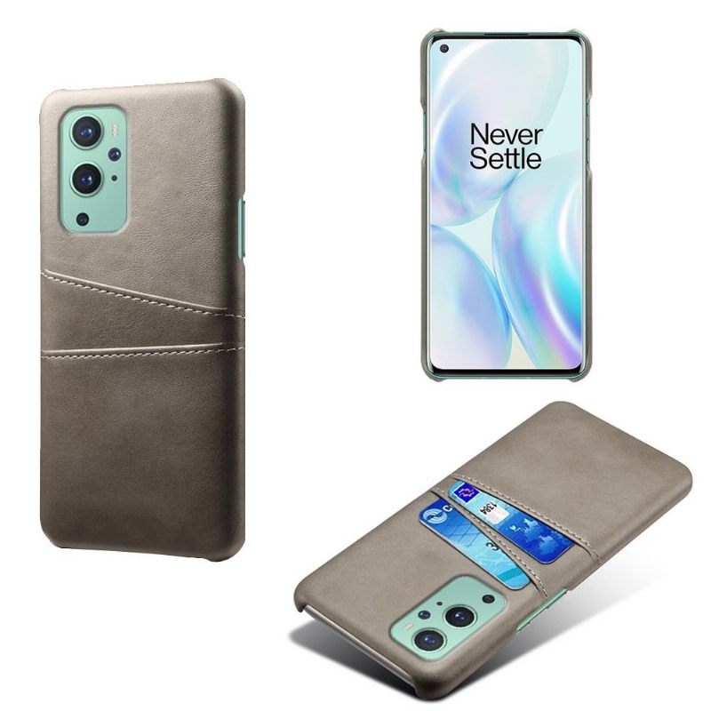 Telefoonhoesje voor OnePlus 9 Bescherming Melody Leder Effect Kaarthouder