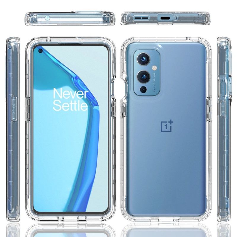 Telefoonhoesje voor OnePlus 9 Bescherming Schokbestendig Helder Verloop