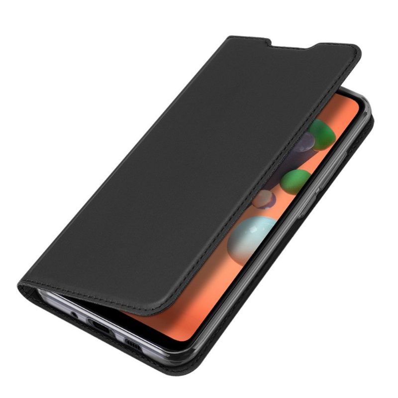 Cover voor Samsung Galaxy M11 Zakelijk Satijneffect