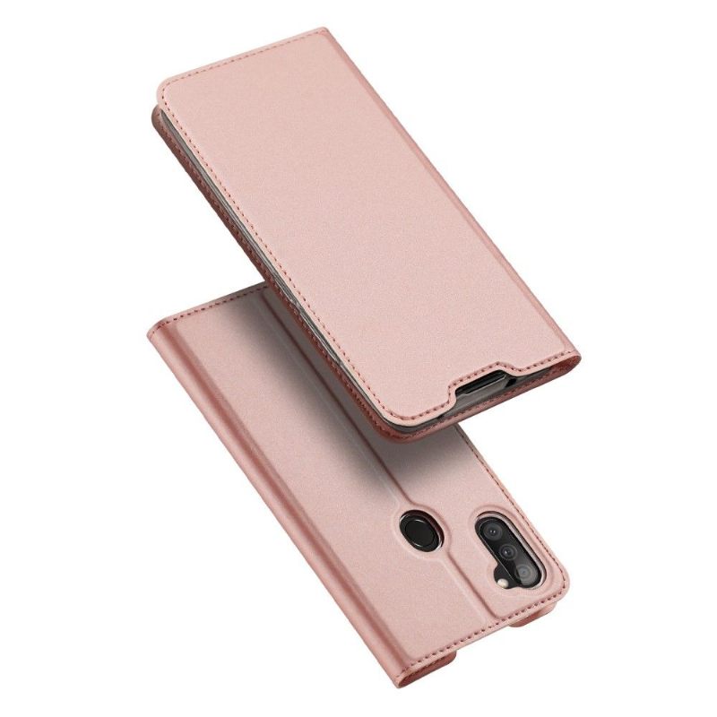 Cover voor Samsung Galaxy M11 Zakelijk Satijneffect