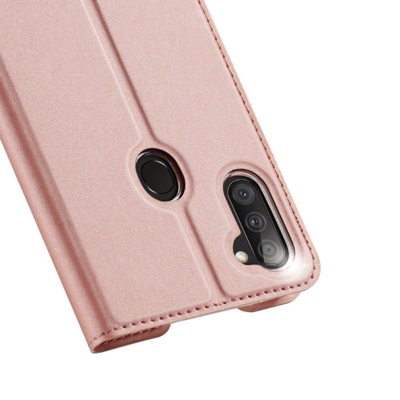 Cover voor Samsung Galaxy M11 Zakelijk Satijneffect