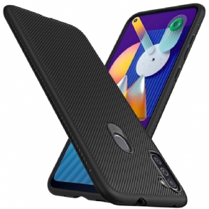 Telefoonhoesje voor Samsung Galaxy M11 Bescherming Streepeffect