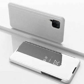 Telefoonhoesje voor Huawei P40 Lite Bescherming Folio-hoesje Spiegeleffect
