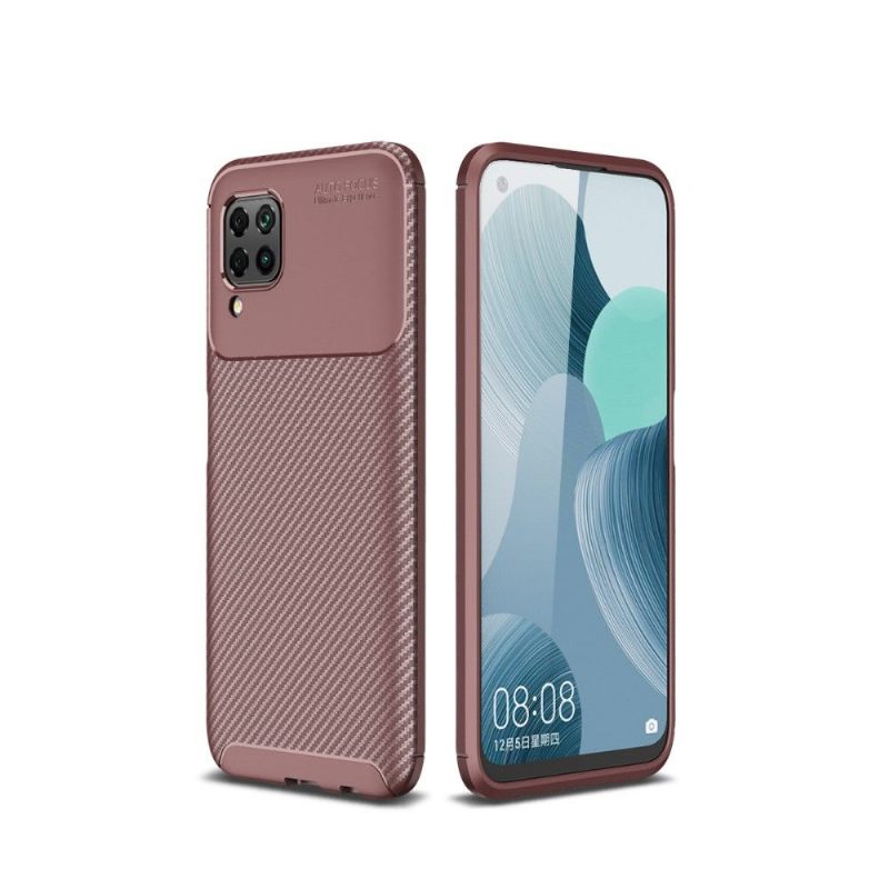 Telefoonhoesje voor Huawei P40 Lite Bescherming Karbon Stijlvol