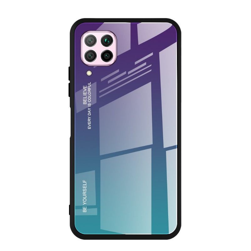 Telefoonhoesje voor Huawei P40 Lite Bescherming Kleurverloop