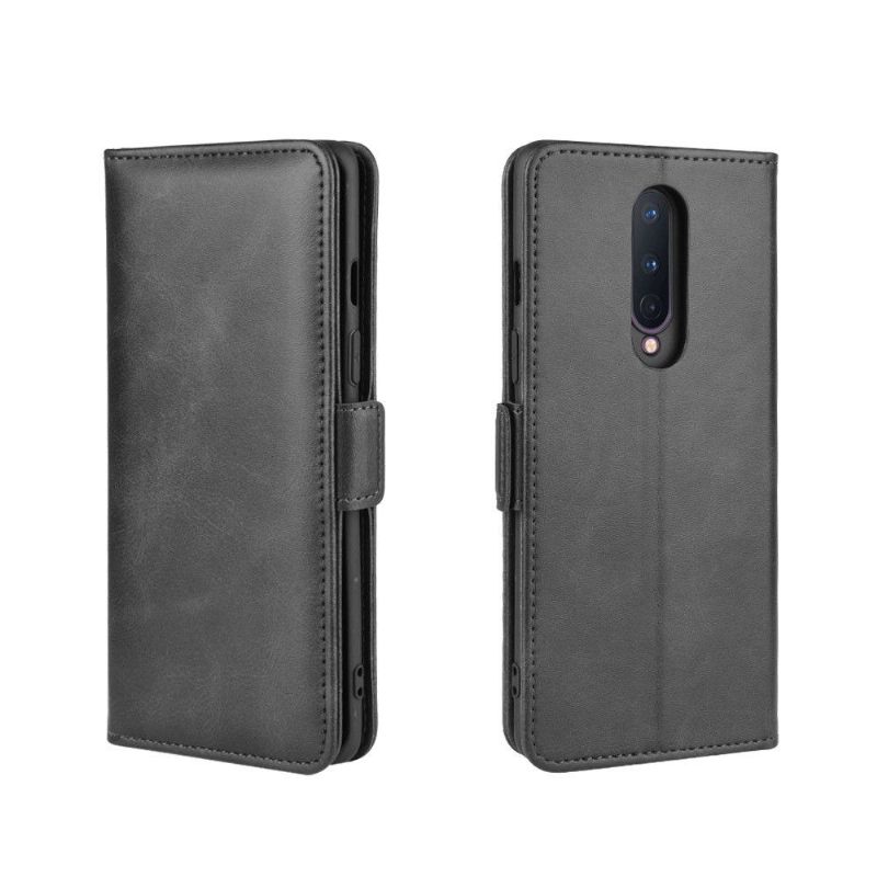 Flip Case voor OnePlus 8 Portemonnee Leren Mat Kunstleer Hoes