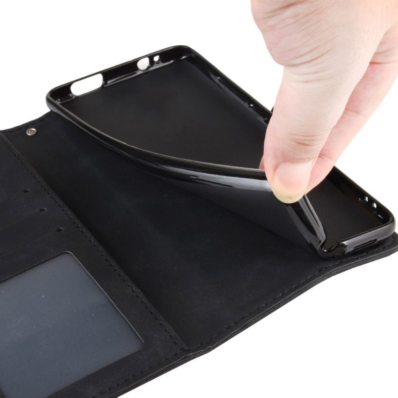 Flip Case voor OnePlus 8 Portemonnee Leren Premium Portemonnee Met Kaarthouder