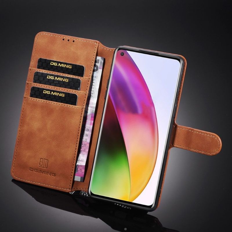 Folio-hoesje voor OnePlus 8 Dg Ming Retro Stijl