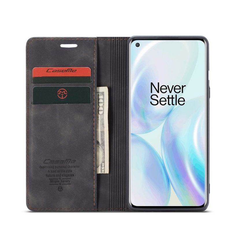 Folio-hoesje voor OnePlus 8 Imitatieleren Golia's