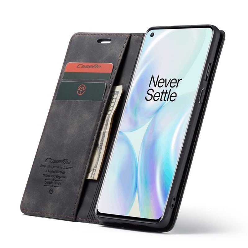 Folio-hoesje voor OnePlus 8 Imitatieleren Golia's