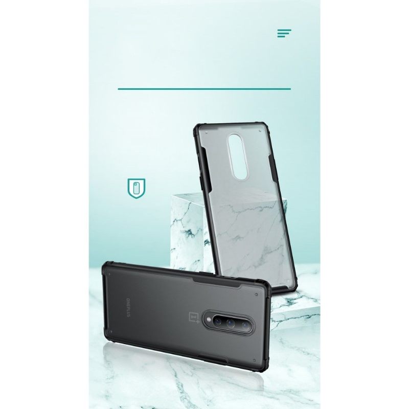 Hoesje voor OnePlus 8 Armour Series Contour Gekleurd