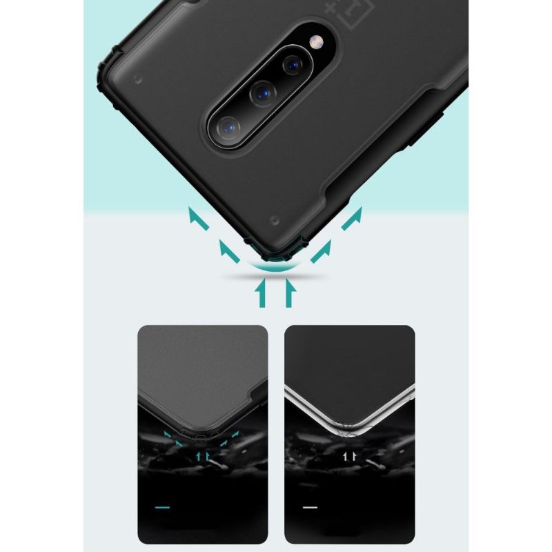 Hoesje voor OnePlus 8 Armour Series Contour Gekleurd