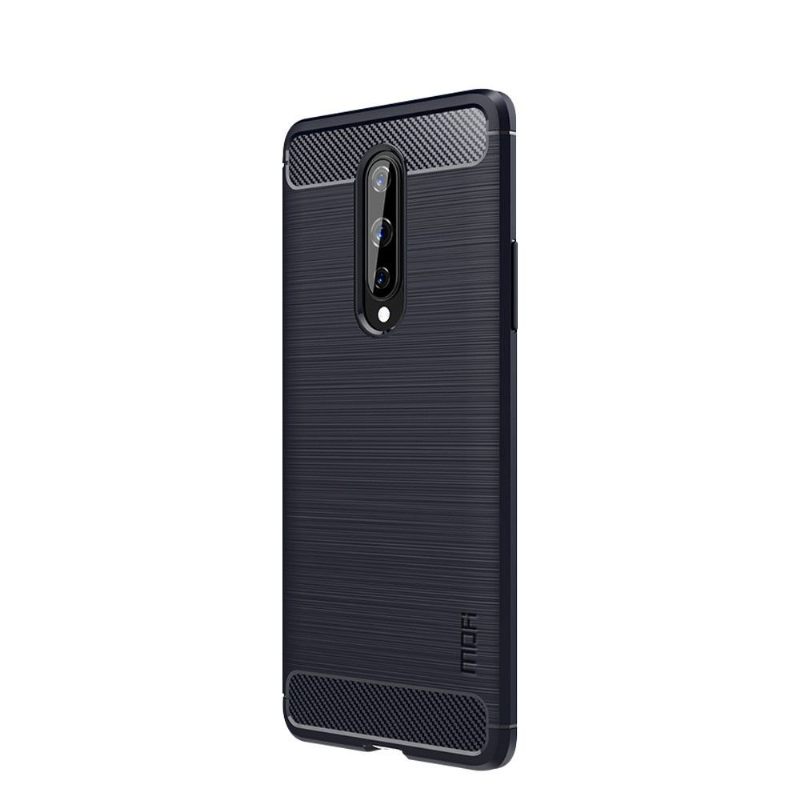 Hoesje voor OnePlus 8 Geborstelde Textuur Mofi