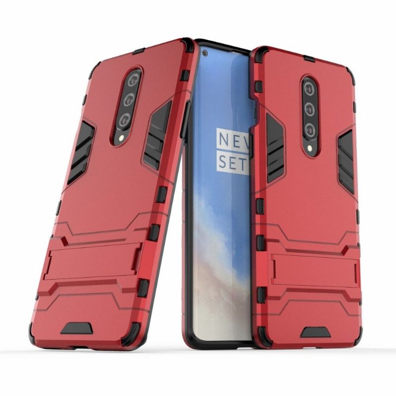 Telefoonhoesje voor OnePlus 8 Cool Guard Schokbestendig Met Geïntegreerde Standaard