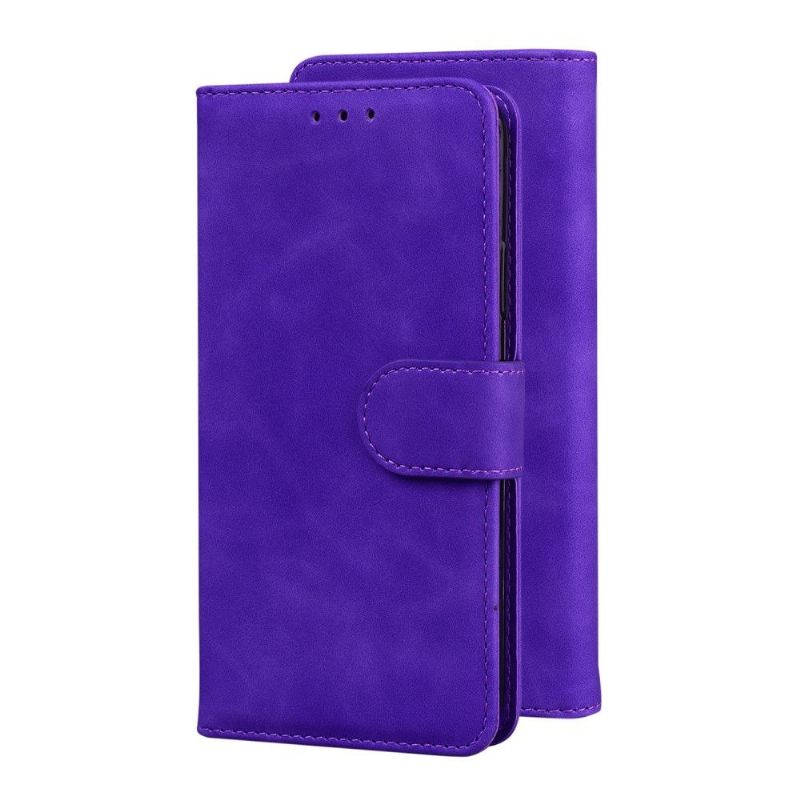 Folio-hoesje voor iPhone 13 Pro Romeins Soft Touch