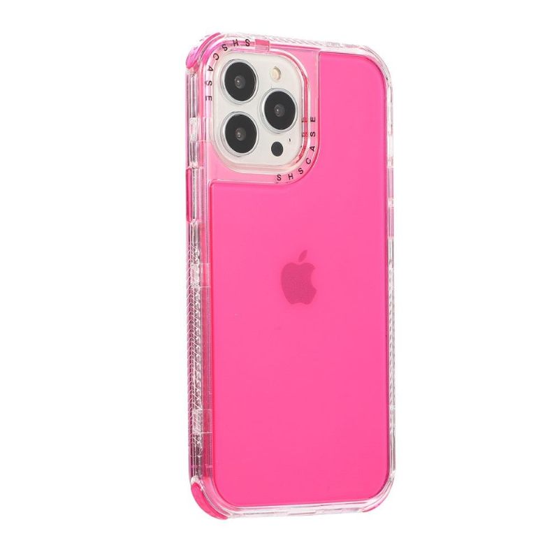 Hoesje voor iPhone 13 Pro Anti-fall Semi-transparante Kleur