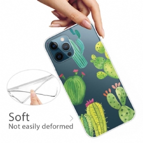 Hoesje voor iPhone 13 Pro Cactussen