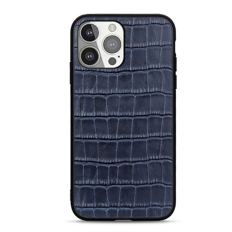 Hoesje voor iPhone 13 Pro Chique Croco