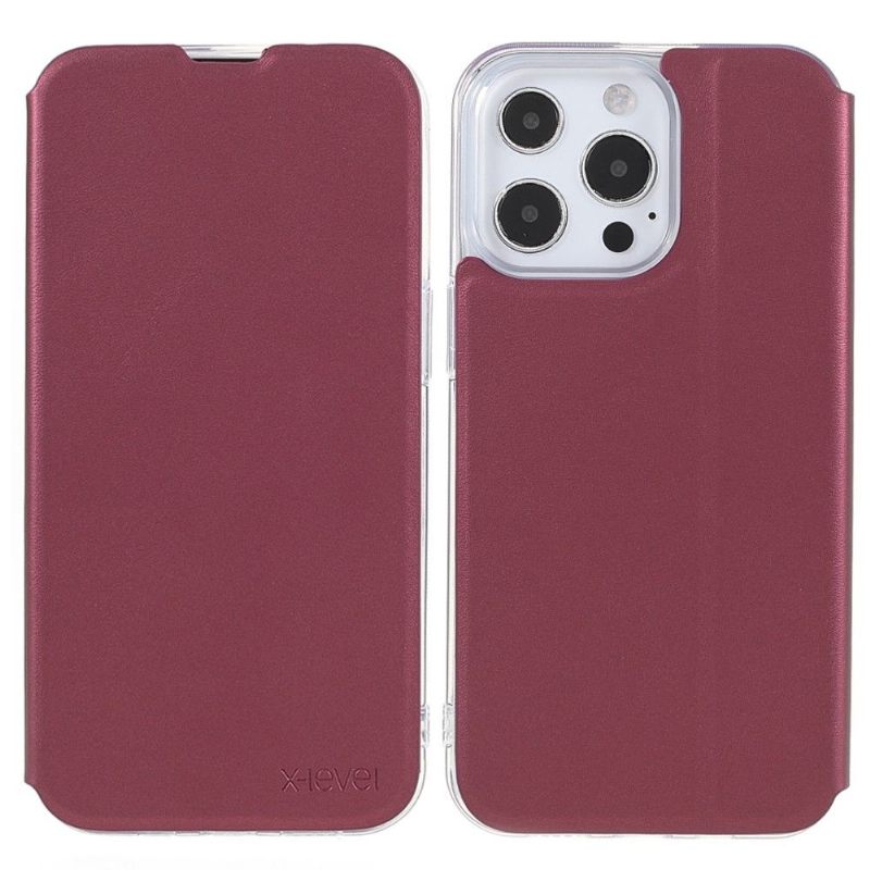 Hoesje voor iPhone 13 Pro Folio-hoesje Shandoo-serie