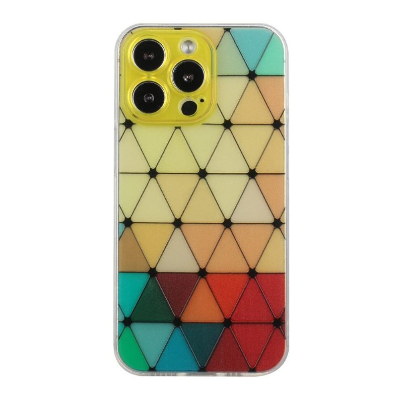 Hoesje voor iPhone 13 Pro Mona Rhombus