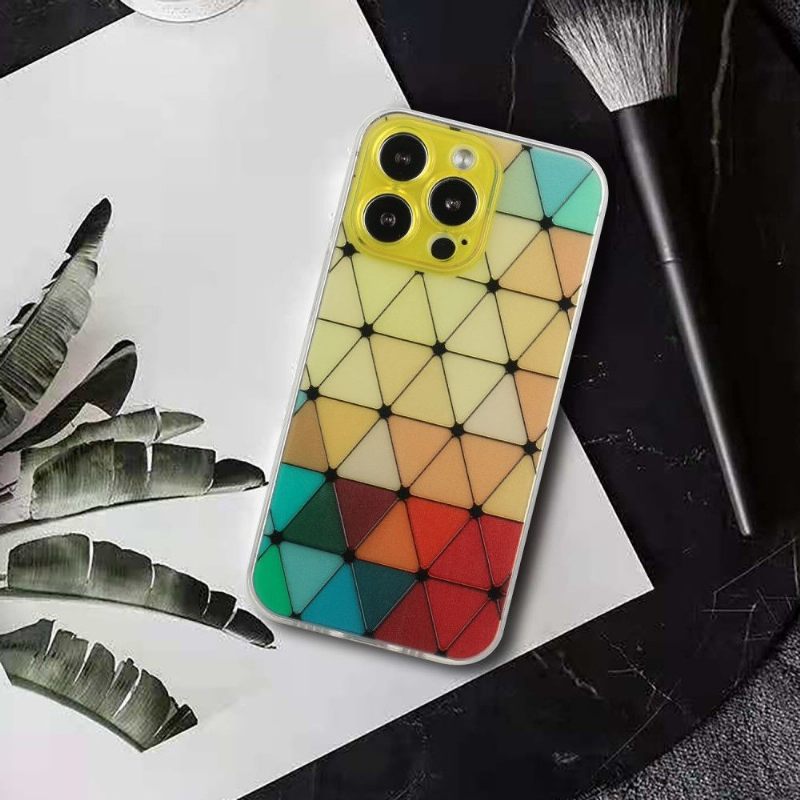 Hoesje voor iPhone 13 Pro Mona Rhombus