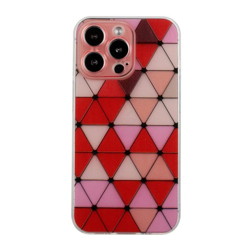 Hoesje voor iPhone 13 Pro Mona Rhombus