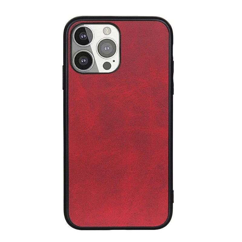 Hoesje voor iPhone 13 Pro Vintage Kunstleer Jazz