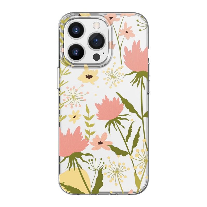 Hoesje voor iPhone 13 Pro Wederzijdse Bloemen