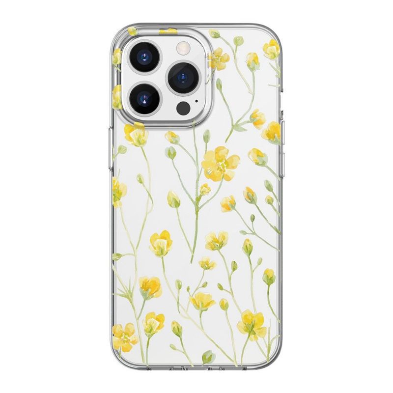 Hoesje voor iPhone 13 Pro Wederzijdse Bloemen