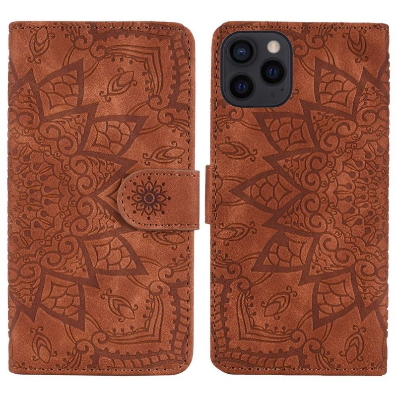 Leren Hoesje voor iPhone 13 Pro Bescherming Leïla Fleur Oriental