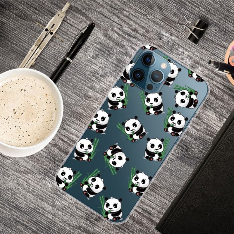 Telefoonhoesje voor iPhone 13 Pro Bescherming Blije Panda's