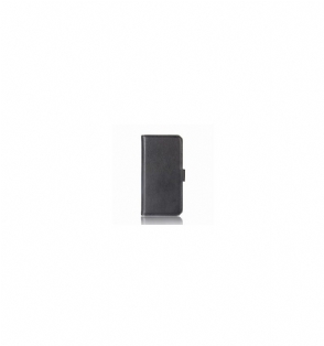 Folio-hoesje voor Huawei P20 Premium Leder - Zwart