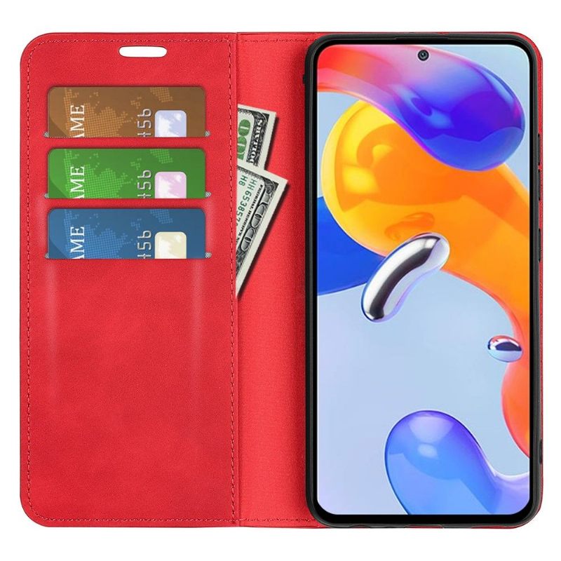 Case voor Xiaomi Redmi Note 11 Pro / 11 Pro 5G Kunstleer Stand Functie