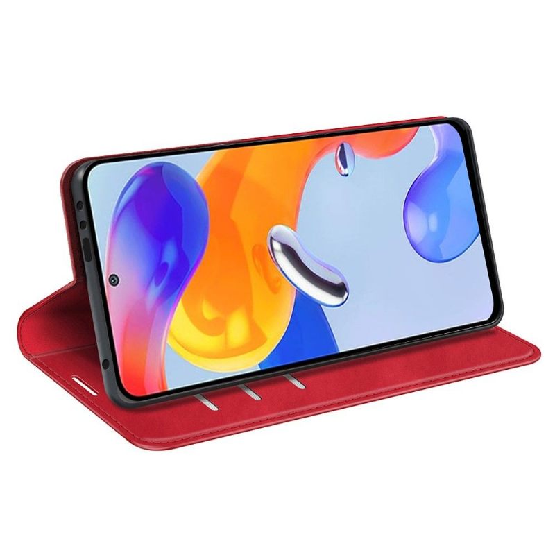 Case voor Xiaomi Redmi Note 11 Pro / 11 Pro 5G Kunstleer Stand Functie