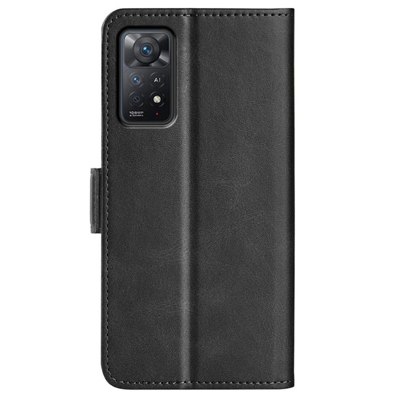 Cover voor Xiaomi Redmi Note 11 Pro / 11 Pro 5G Portemonnee Matte Kunstleren Hoes