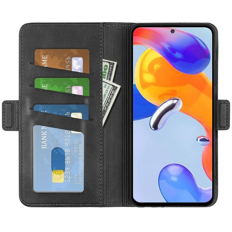 Cover voor Xiaomi Redmi Note 11 Pro / 11 Pro 5G Portemonnee Matte Kunstleren Hoes