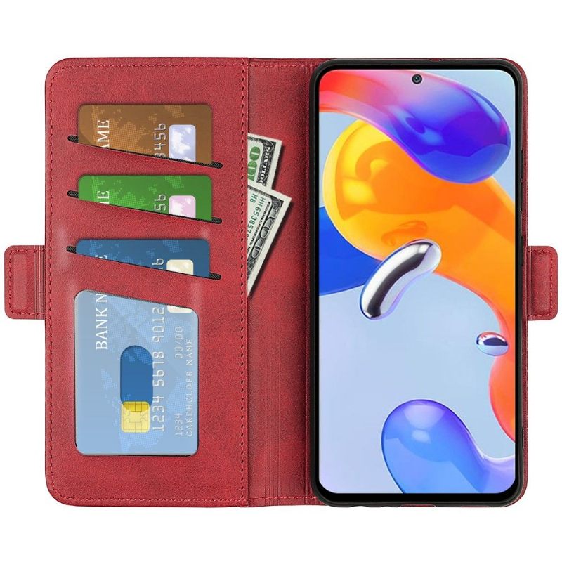 Cover voor Xiaomi Redmi Note 11 Pro / 11 Pro 5G Portemonnee Matte Kunstleren Hoes