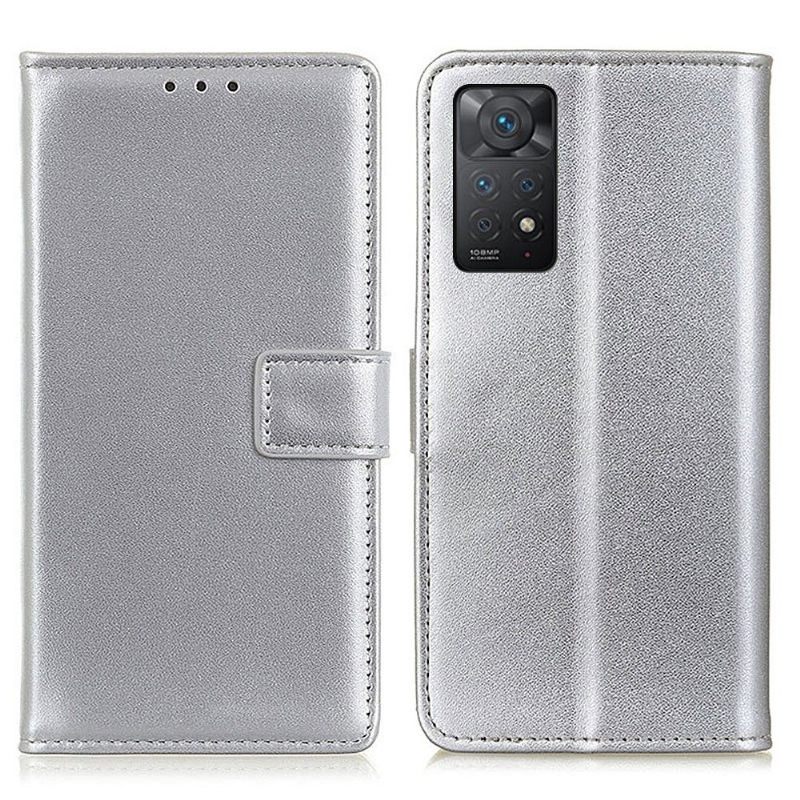 Folio-hoesje voor Xiaomi Redmi Note 11 Pro / 11 Pro 5G Anti-fall Basis Kunstleer