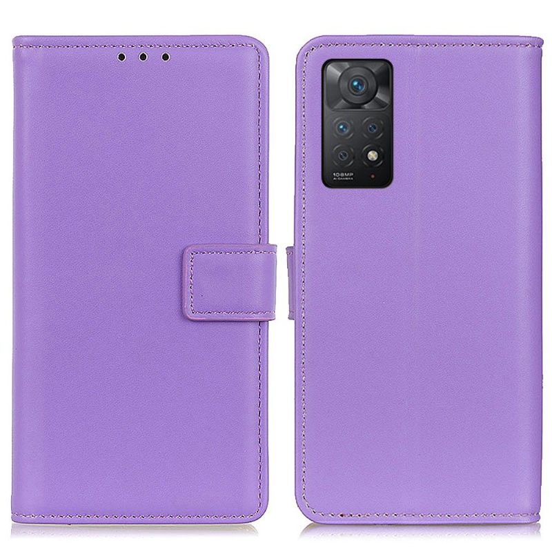 Folio-hoesje voor Xiaomi Redmi Note 11 Pro / 11 Pro 5G Anti-fall Basis Kunstleer