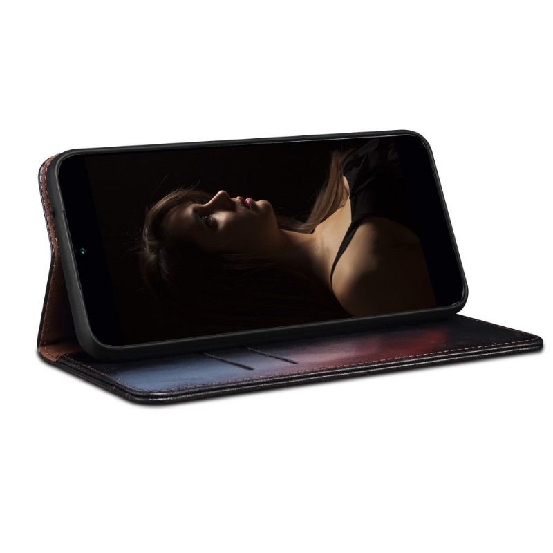 Folio-hoesje voor Xiaomi Redmi Note 11 Pro / 11 Pro 5G Ernestine Zichtbare Naden