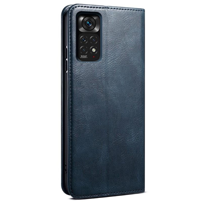 Folio-hoesje voor Xiaomi Redmi Note 11 Pro / 11 Pro 5G Ernestine Zichtbare Naden