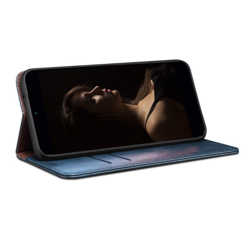 Folio-hoesje voor Xiaomi Redmi Note 11 Pro / 11 Pro 5G Ernestine Zichtbare Naden