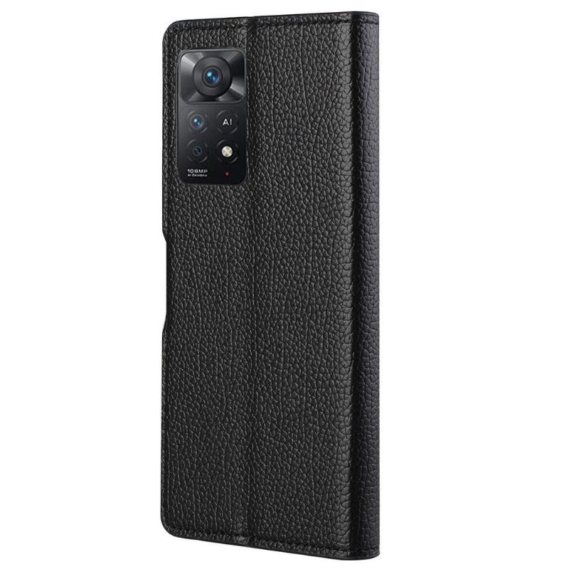 Folio-hoesje voor Xiaomi Redmi Note 11 Pro / 11 Pro 5G Generfd Leereffect