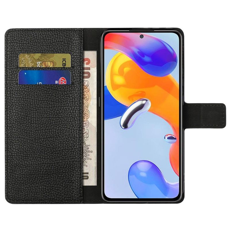 Folio-hoesje voor Xiaomi Redmi Note 11 Pro / 11 Pro 5G Generfd Leereffect